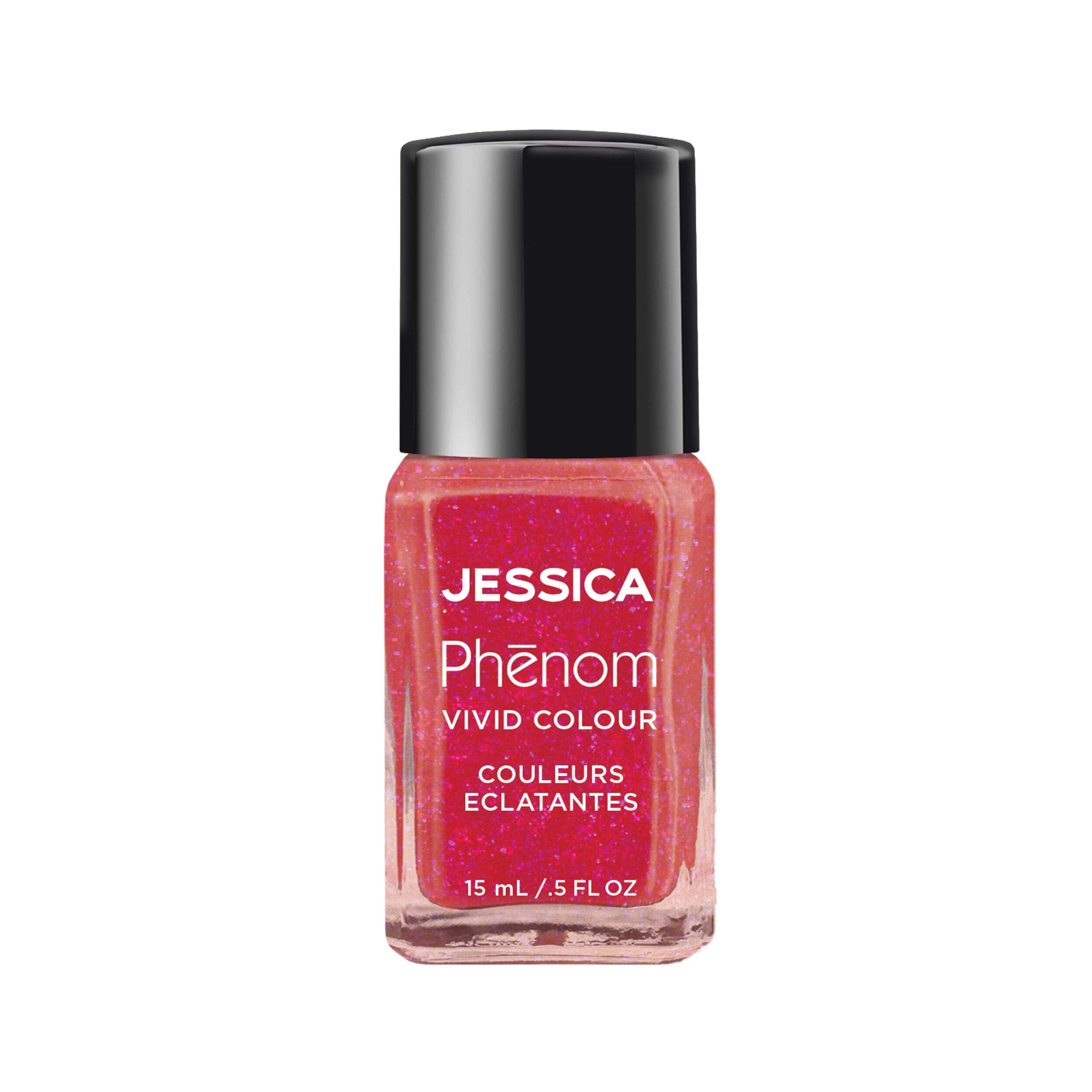 JESSICA Phenom Vivid Colour Nail Polish, Midnight Kiss 14 ml