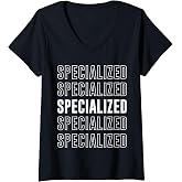 Womens Specialized V-Neck T-Shirt