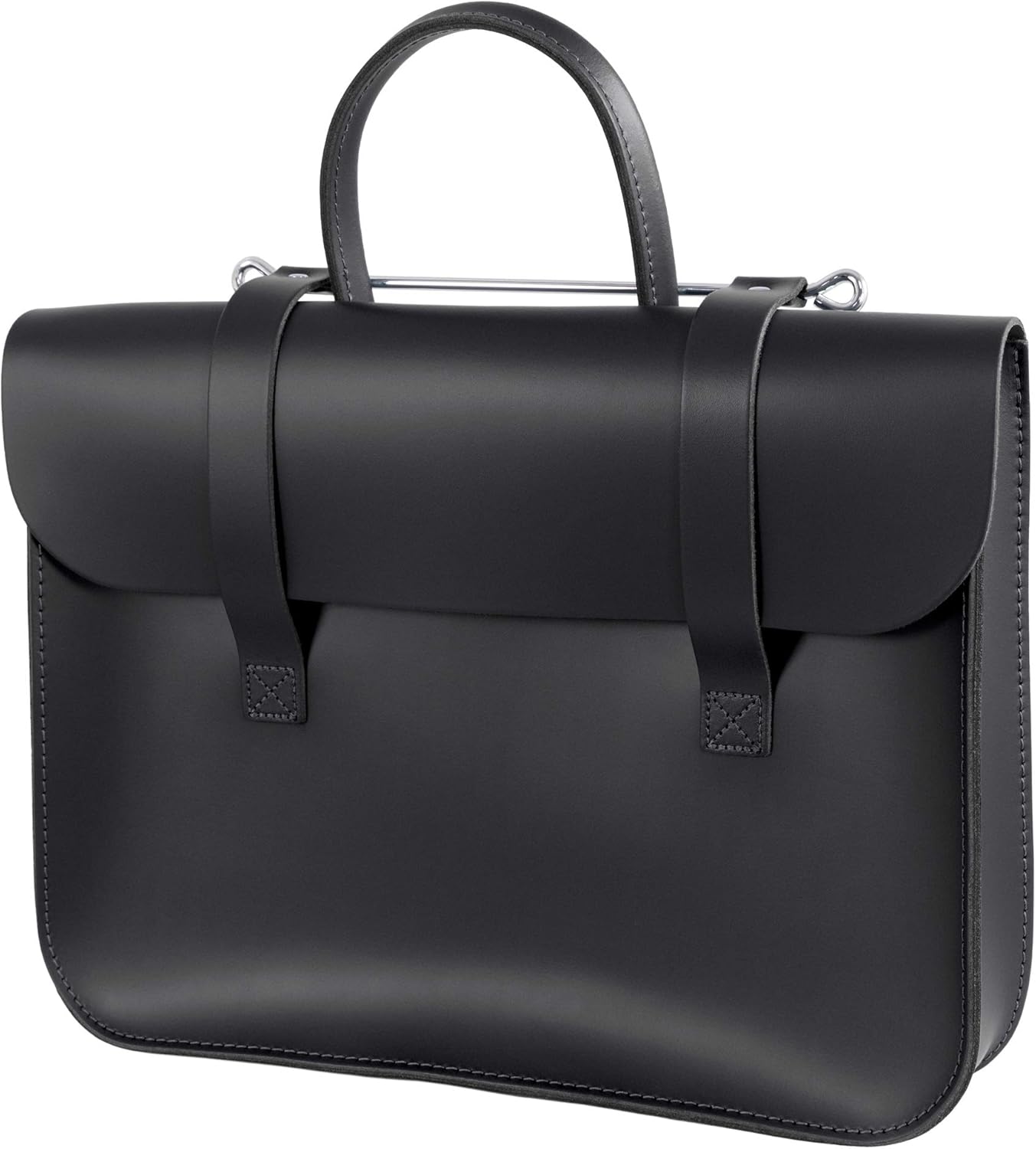 Traditional classic leather music case The original and best! (Black