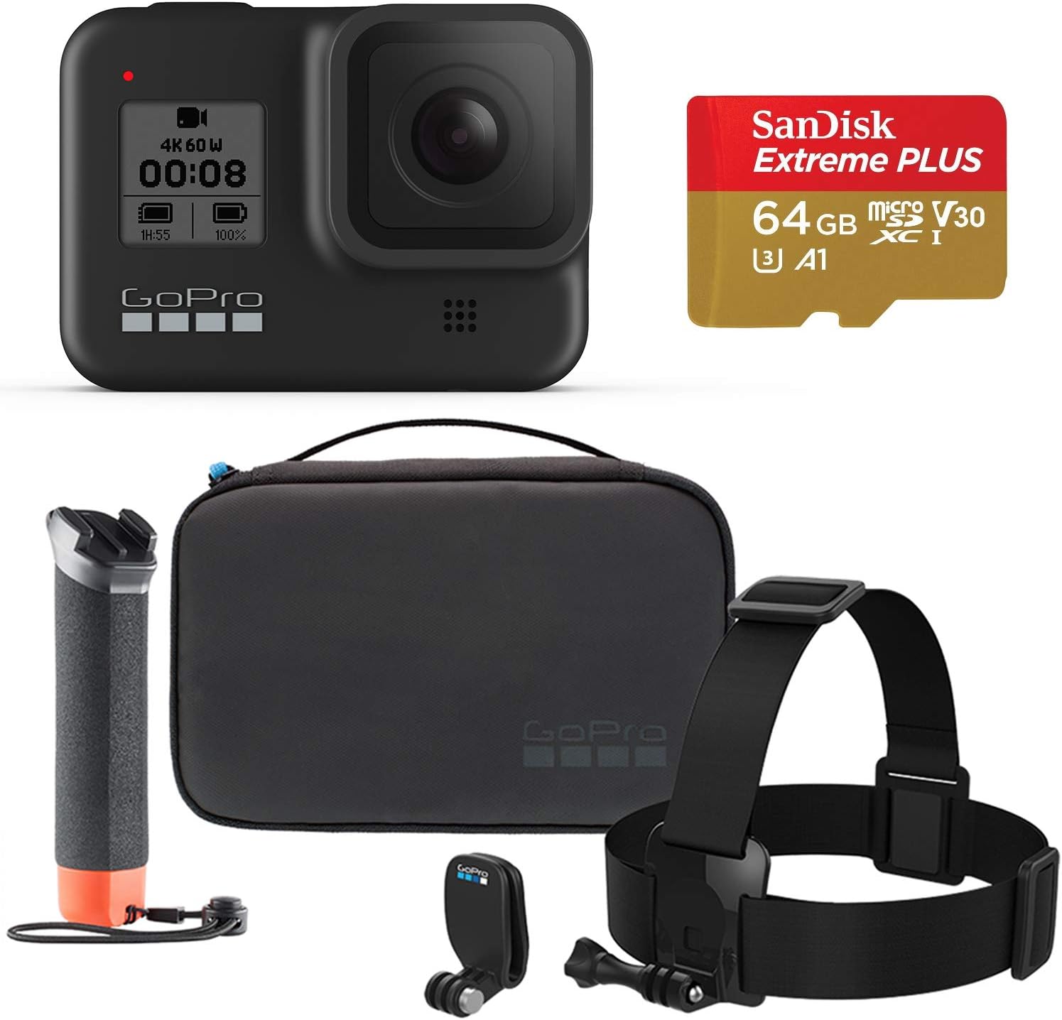 GoPro HERO8 Action Camera Accessory Bundle