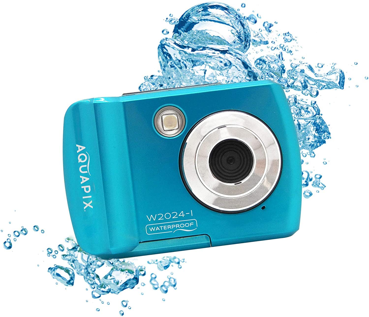 Easypix EASYPIX W2024-I Splash Iceblue Submersible Camera, 14MP Double Panel, Blue