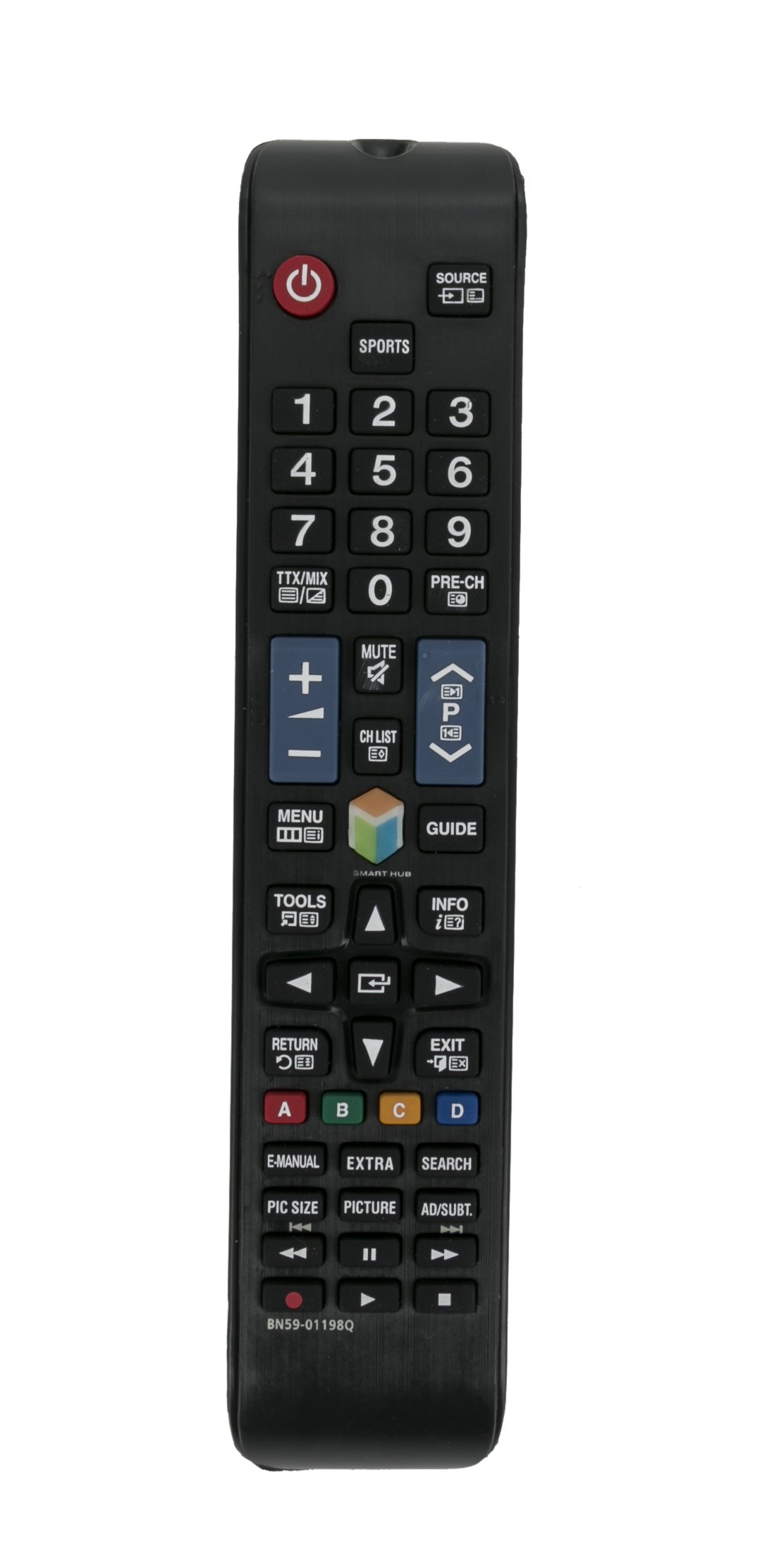 Vinabty BN59-01198Q Remote Control compatible with Samsung UE43J5500AK 43" J5500 T32E390SX UA32J5500AW UA40J5500AW UA40J6200AW UA40JU6400W UA48J6200AW UA50JU6400W UN75JU650DF