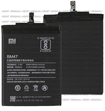 Heist Original Bm47 Battery For Xiaomi Redmi 4 Amazon In Electronics