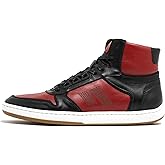 Piloti Driving Shoes for Men, Drift Mid Italian Nubuck Leather High Top Everyday Driving Sneaker