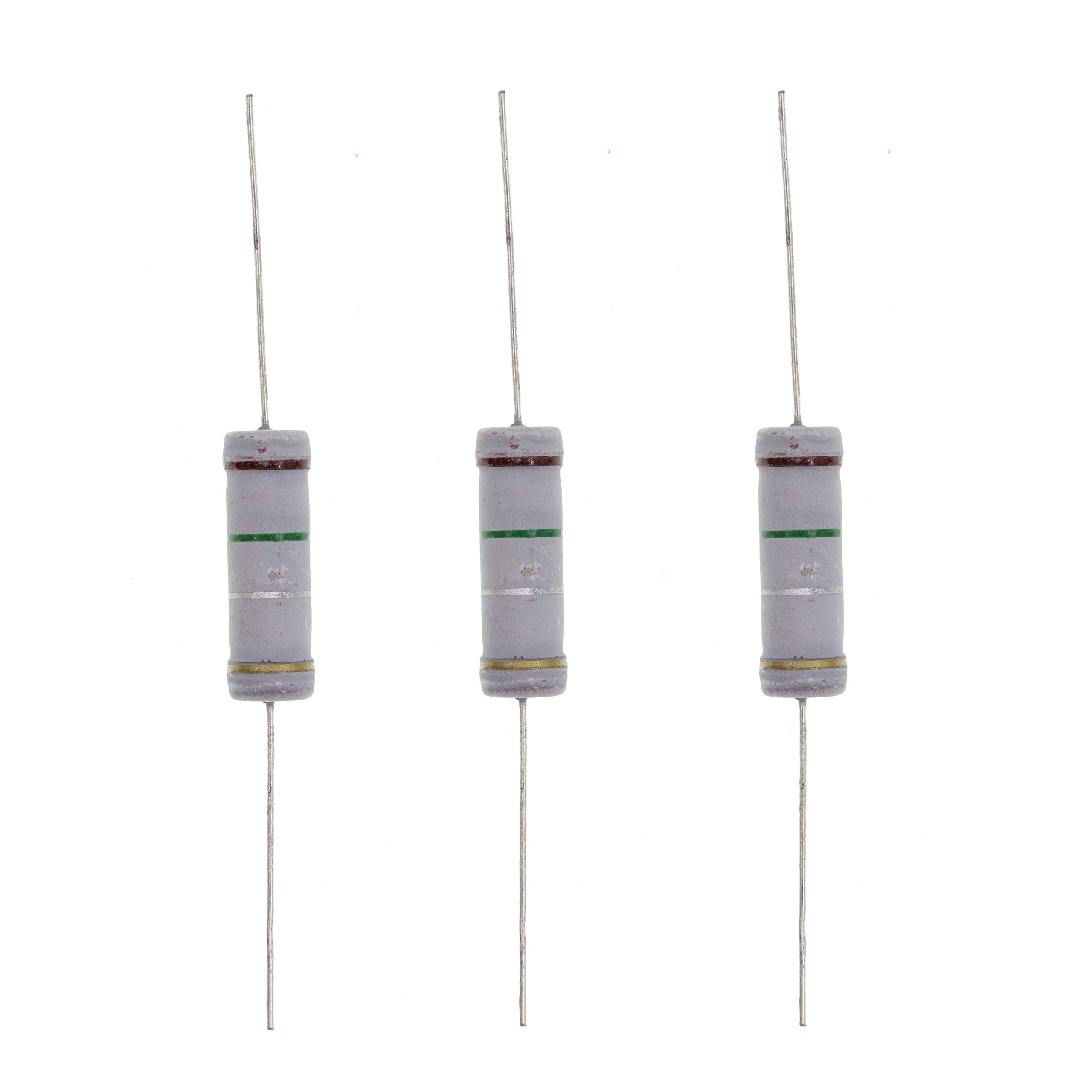 HUABAN 10PCS 5W 5 Watts 0R15 0.15 Ohm 5% Metal Oxide Film Resistor