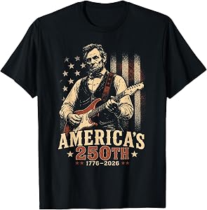 250 Anniversary USA 4th of July Patriotic Men 250 American T-Shirt
