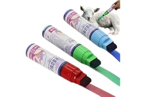 Livestock Marking Paint - Livestock Identification Marker Pencils | Sheep Marking Pencils | for Cattle Cow Sheep Lamb Calf Go