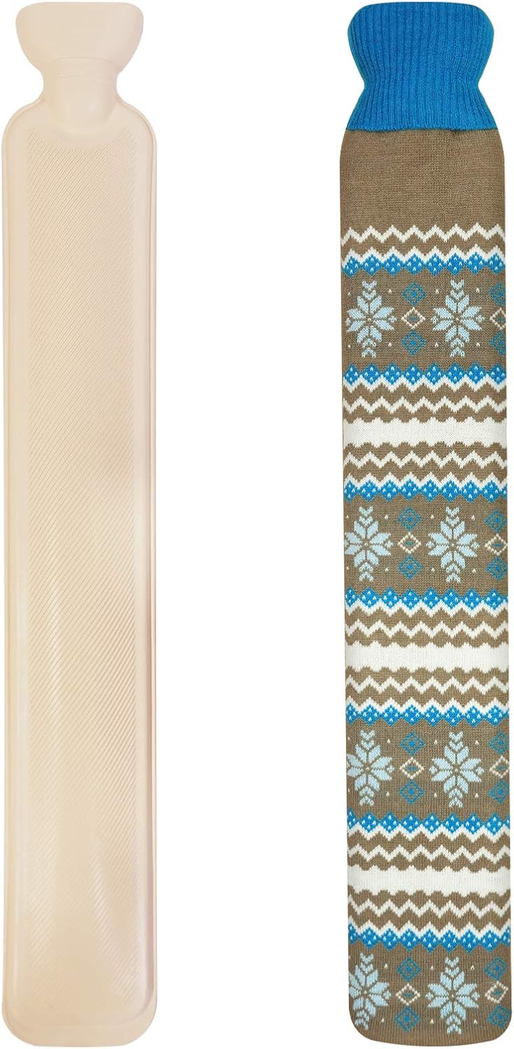 Long Hot Water Bottles Bed Warm Waist Warm Back Hot Water Bottle with