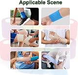ANAMPION Self Adhesive Bandage 12 Rolls 5cm x 4.5m Non-Woven Cohesive Tape view 6