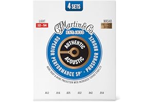 Martin 41Y25MA540PK4 Authentic Acoustic SP 92/8 4 pack