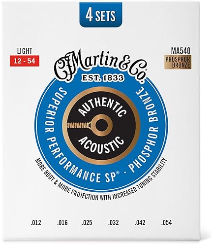 Amazon.com: Martin MA150 Authentic Acoustic SP 80/20 Bronze Medium