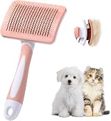 Vinabo Self-Cleaning Cat and Dog Brush Cinnamon