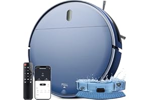 ZCWA Robot Vacuum and Mop Combo, 2 in 1 Mopping Robotic Vacuum with WiFi/App/Alexa, Robotic Vacuum Cleaner, Schedule Settings, Self-Charging, Ideal for Hard Floor, Pet Hair and Carpet