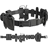 NATIKON Law Enforcement Utility Belt- Ultimate Security Gear for Security Professionals | Police Belts with 10 Essential Holsters
