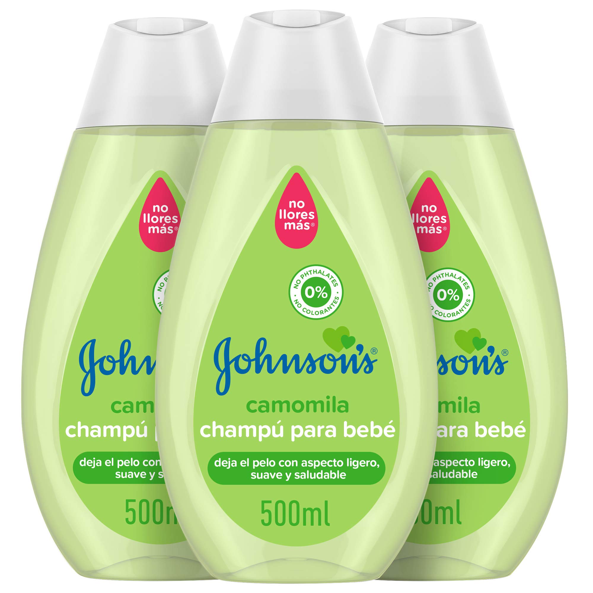 Johnson's Baby Shampoo 500ml - Pack of 3 — image 1