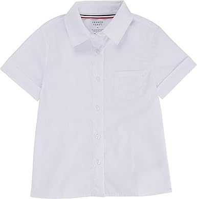 camisa escolar manga corta