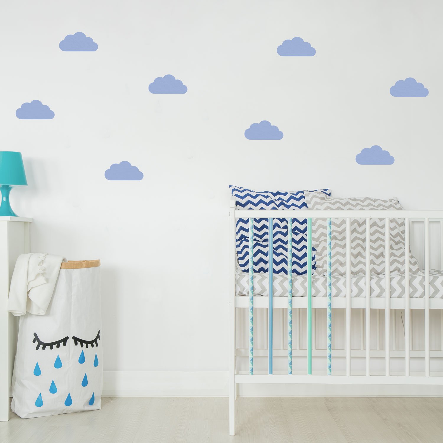 Cloud wall stickers | Mini and regular size | Lots of colours options | Perfect for a baby's nursery or child's bedroom