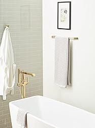 Amerock BH36083BBZ | Golden Champagne Towel Bar