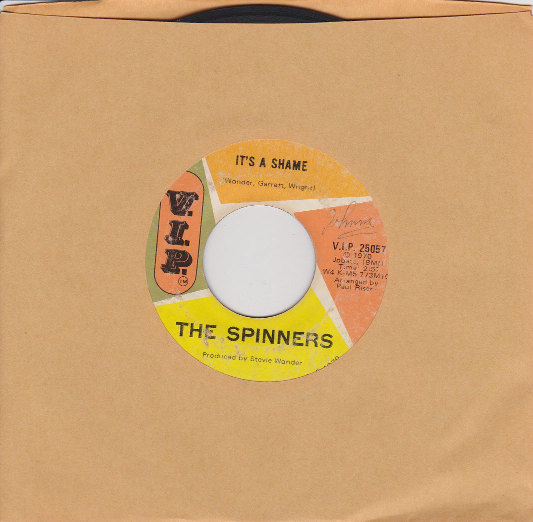 The Spinners The Spinners It's a Shame B/w Together We Can Make Such
