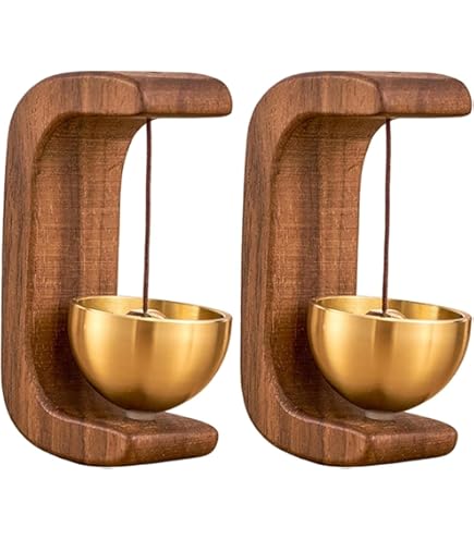thumbnail image 2 of IMossad Magnetic Shopkeepers Bell For Door Opening, Cute Wind Chime For 2 of 9