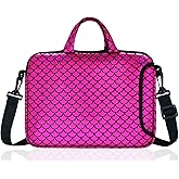 15.6-Inch Laptop Shoulder Carrying Bag Case Sleeve For 14" 15" 15.6 inch Macbook/Notebook/Ultrabook/Chromebook, Mermaid Scale