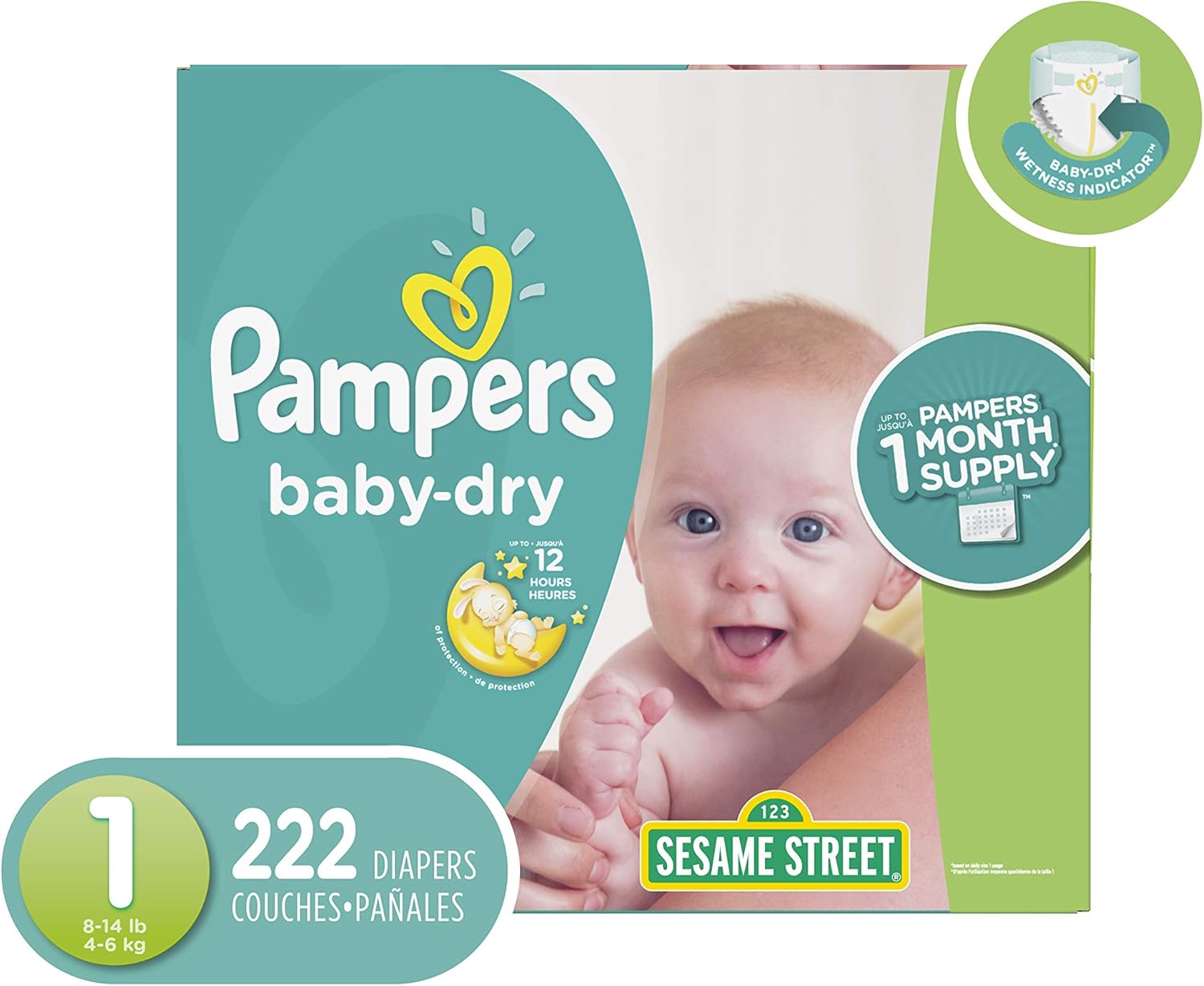 216 pampers swaddlers