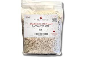 Fièrement canadien – Graines de carthame Pour Cardinaux, mésanges et sittelles – 2.26 kg (5 lbs) | Nourriture Pour oiseaux sa