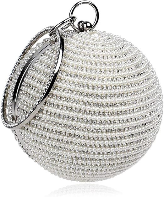 spherical clutch bag
