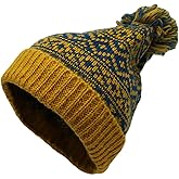 WITHMOONS Knit US Canada Flag Union Jack Pom Beanie Hat JZP0027