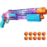 Dart Zone Liberator Spring-Powered Pump Action Ball Blaster - Compatible with Nerf Rival