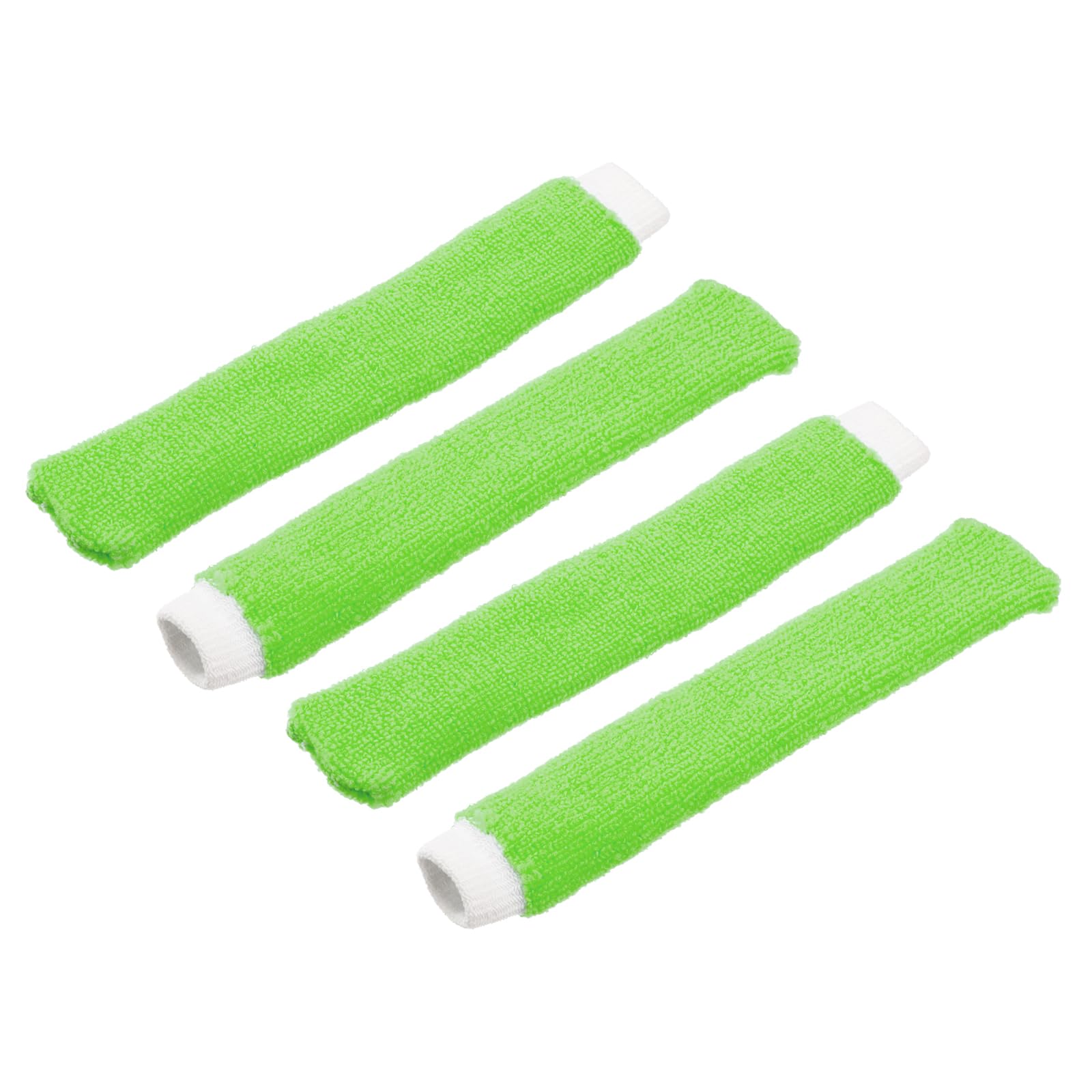 M METERXITY 4 Pack Badminton Towel Overgrip - Nylon Anti-Skid Sweatband Tennis Racquet Grip, Apply to Badminton/Tennis/Golf Handle (Green)