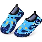 Kids Boys Girls Swim Water Shoes, Toddler Kids Swim Water Shoes Non-Slip Quick Dry Beach Shoes,Barefoot Sports Shoes Aqua Socks for Beach Outdoor Sports
