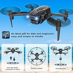 Mini Drone with Camera for Adults Youth - 1080P HD