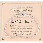 AHAETH Birthday Gifts for Women Friendship Coworker Boss Best Friend Happy Bday Present Birthday Bracelet