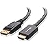 Cable Matters Gold Plated DisplayPort to HDTV Cable 15 Feet