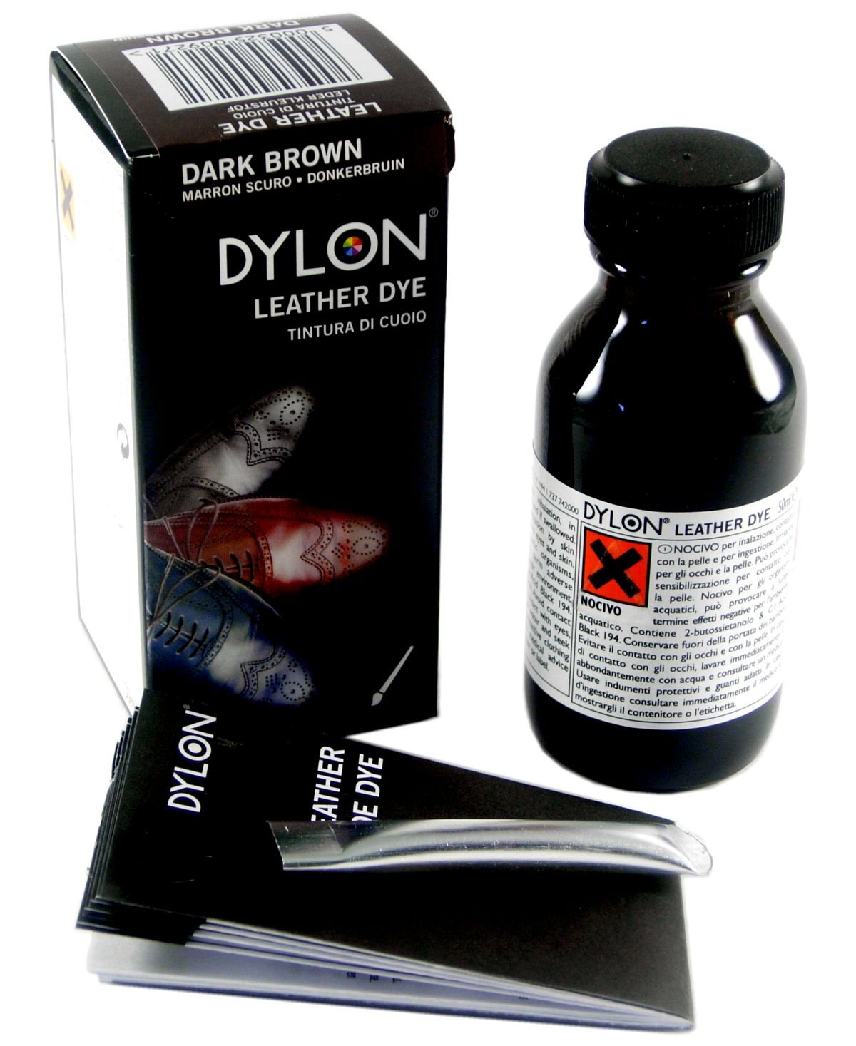Dylon Leather Dye, Dark Brown, 1