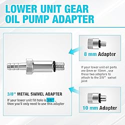 DURATECH Lower Unit Gear Oil Pump for Standard