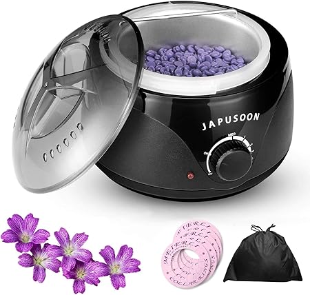 Amazon Co Jp Japusoonワックスウォーマー 脱毛ワックス 肌に無損 顔 全身使える 東京在庫 配送日2日 容量変わらずが形最小 日本語説明書付き 1パック 100g ドラッグストア