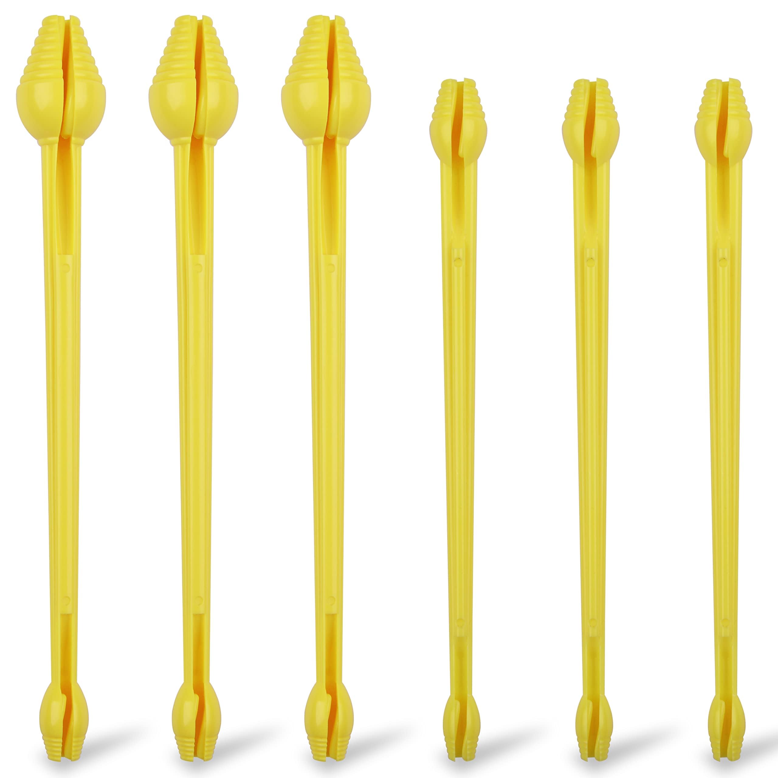 Portable Fishing Unhooking Disgorger 6pcs Plastic Fish Hook Remover Extractor Easy Hook Extractor Accessories for Outdoor Lake Sea Ice Fishing