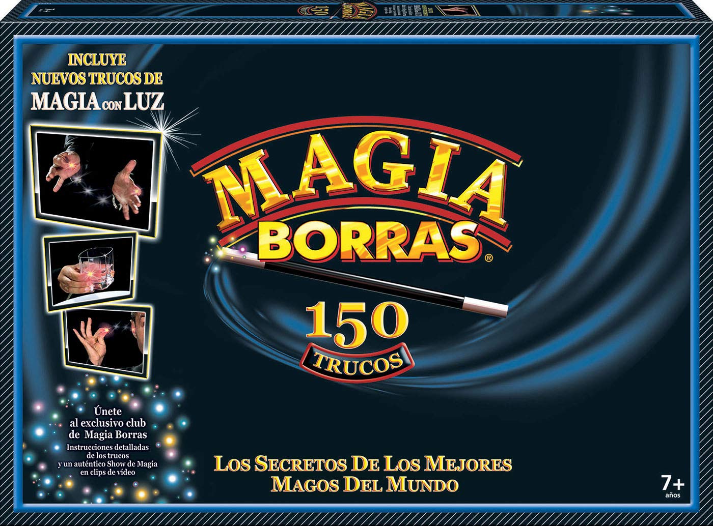 Borras - Borras Magic with Light 150 Original and Fun Tricks. Magic Game with code to download the Best Tricks, Includes Exclusive Wizard Card! From 7 years old (17473)