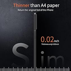 Dataroad iPhone 14 Slim Case,0.2mm Fit