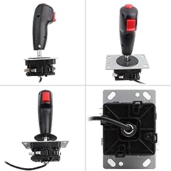 TOPINCN 8 Way Flight Joystick with Top Fire