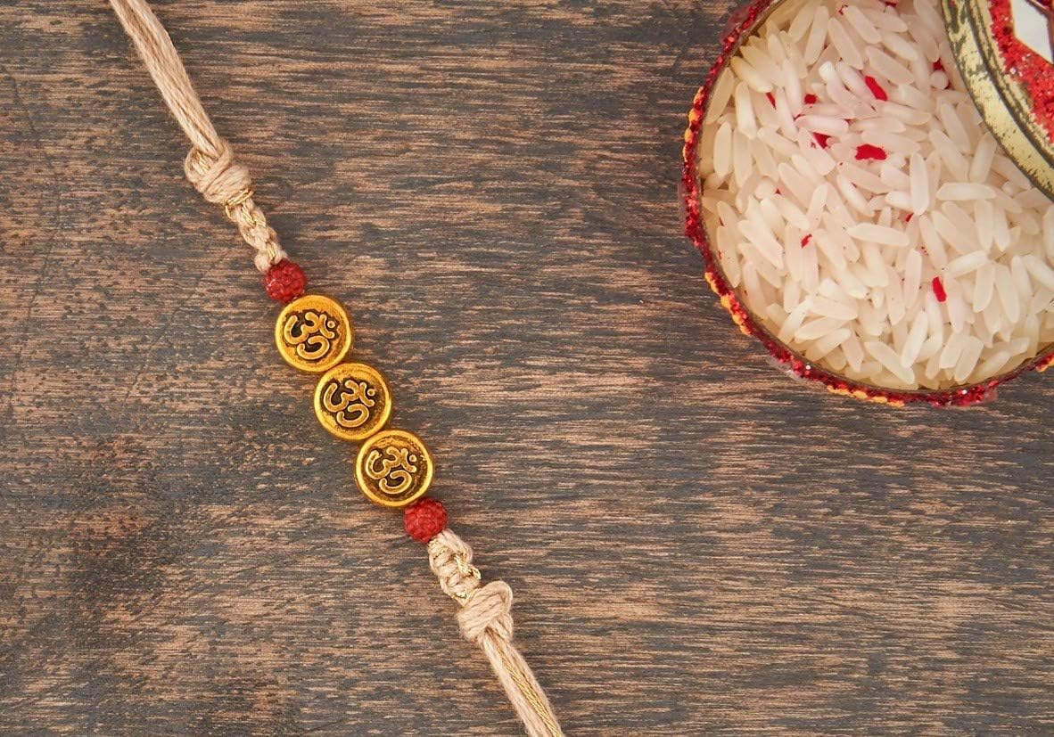Rakhi for Brother Designer Rakhis on Rakshabandhan (OM 4)