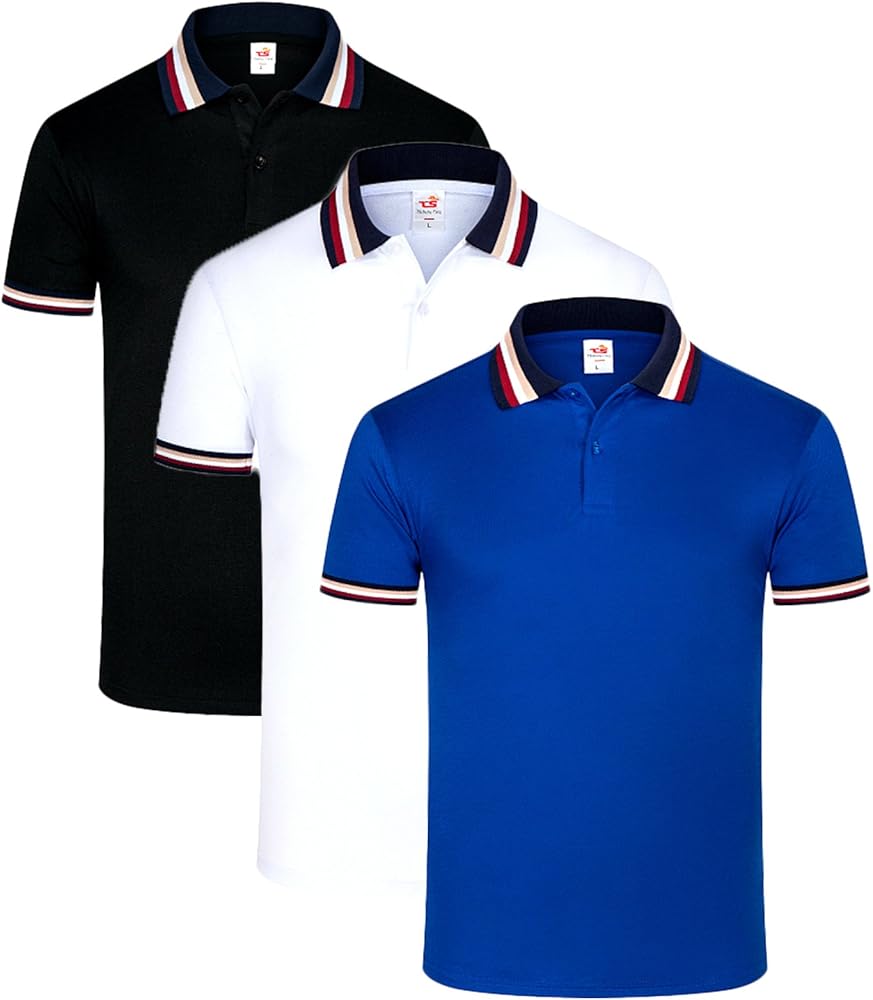 camisetas con cuello para hombre