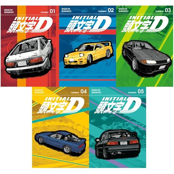 Amazon.com: Initial D: Volumes 1-5 (Boxed Set) : Initial D