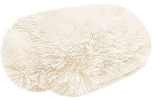 PETHUR Waterproof Dog & Cat Blankets, Soft Faux Fur Plush Washable Puppy & Cat Blanket, 20"x30", Beige