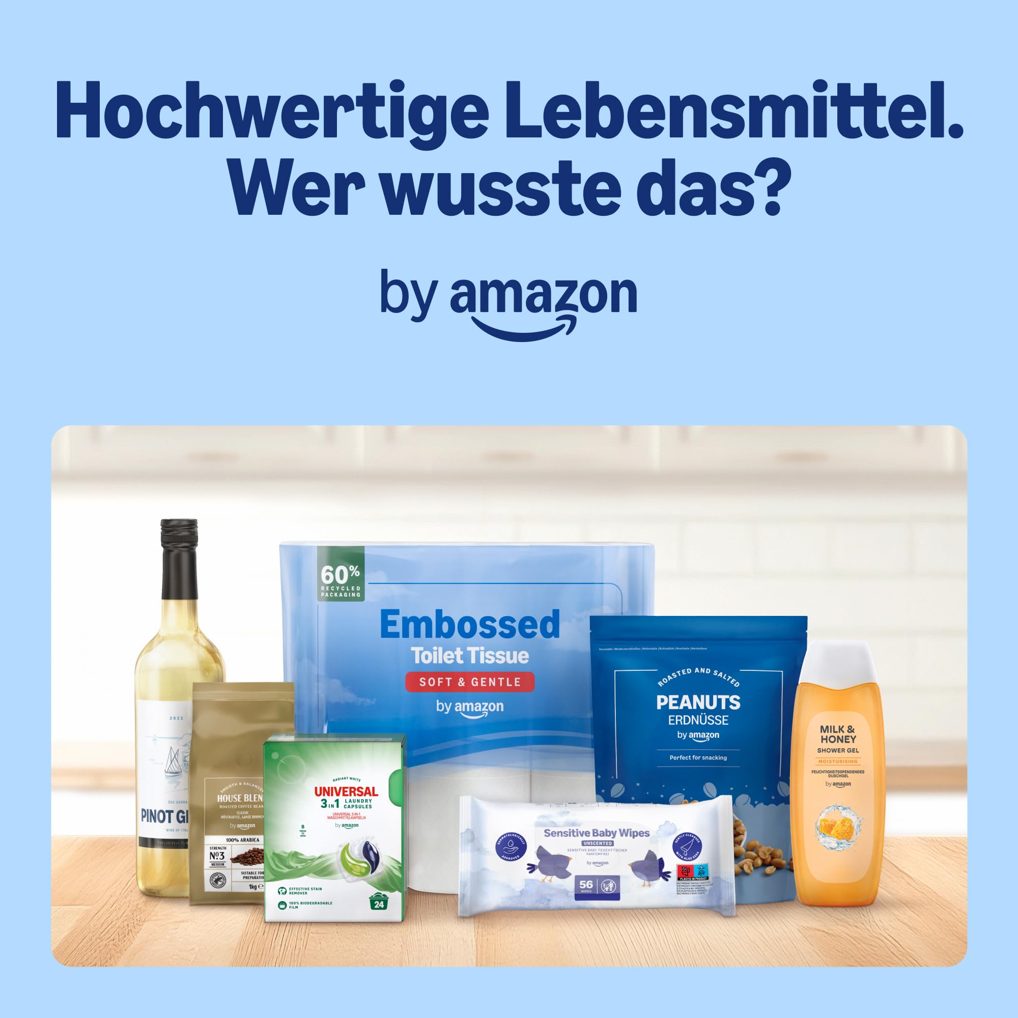 by Amazon Ultrasaugfähige TAD Küchenrolle, 4 Rollen (1er-Pack), 51 Blatt pro Rolle, FSC-Zertifiziert 8