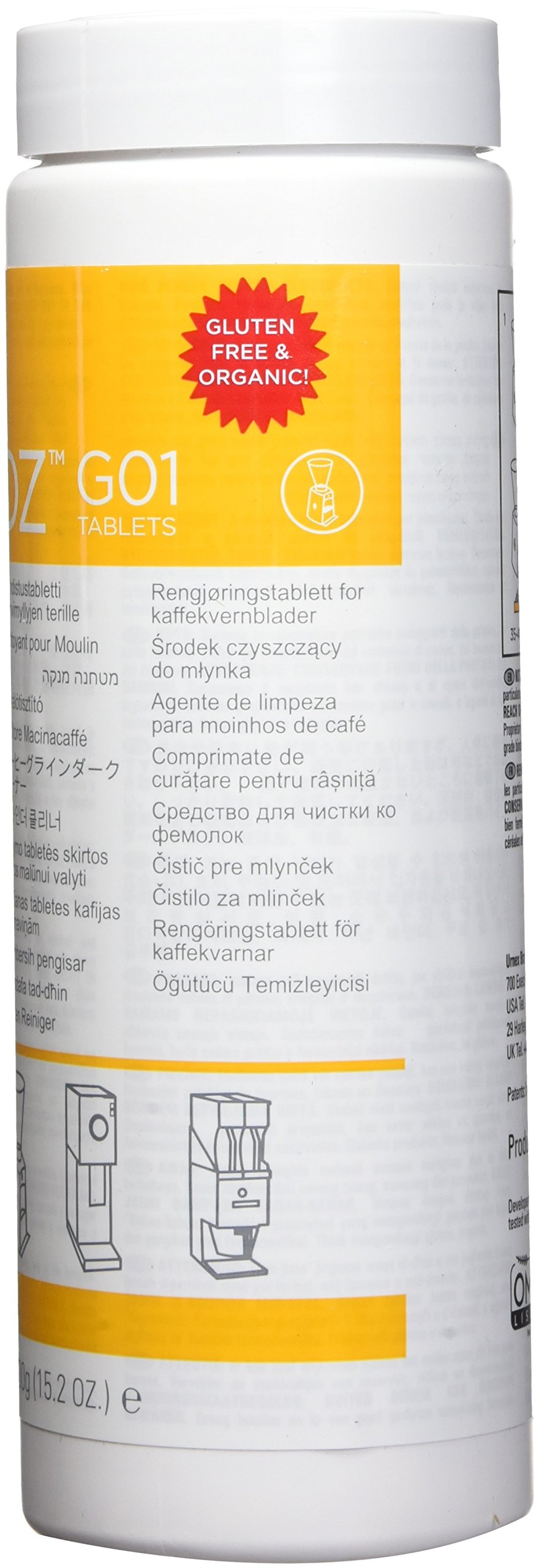 Urnex Grindz Professional Coffee Grinder Cleaning Tablets 430 grams