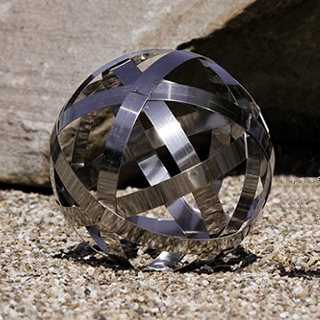 Dekokugel Gartenkugel Kugel Edelstahl Ø 29, 5 cm