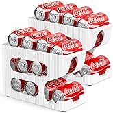 Soda Can Organizer for Pantry/Fridge, Automatic Rolling Pop Can Dispenser/Storage/Holder/Container for Refrigerator, Saving Space Drink Organizer for Fridge, 2-Pack Holds 24 Standard Cans